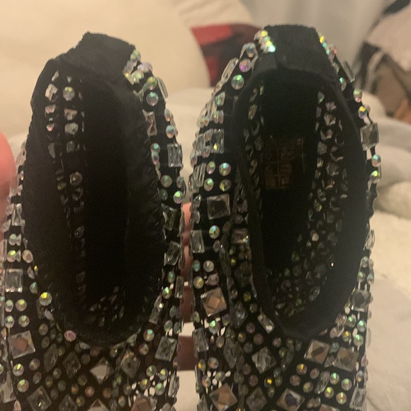 Fish net rhinestone booties - Picture 8 of 10